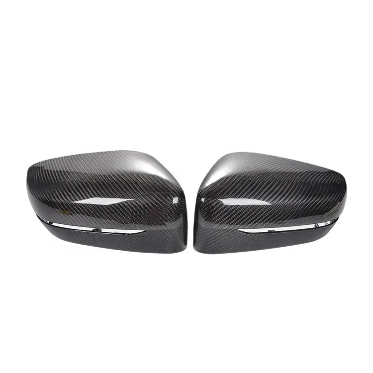 G30 Real Carbon Fiber Mirrors Cover OEM style Replacement Side Mirror Cover for BMW 5 Series G30 2017up