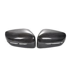 G30 Real Carbon Fiber Mirrors Cover OEM style Replacement Side Mirror Cover for BMW 5 Series G30 2017up