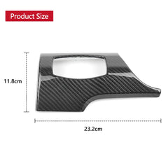 Shasha Carbon Fiber Factory Headlight Switch Decorative Frame Auto Interior Part Car Trim For Mustang 2015 2022