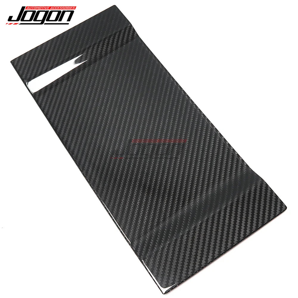 For Ford F-150 F150 Raptor Platinum 2021 2022 2023 Wireless Charger Panel Center Console Cover Real Carbon Fiber Car Accessories