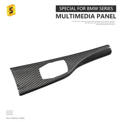ES RHD Car Real Carbon Fiber Car Interior Accessories Dashboard Cover For BMW F31 F34 F35 F32 F33 F36 F30