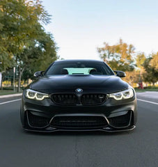 Auto Parts PS-M Style Carbon Fiber Front Bumpers Lip For BMW F80 F82 F83 M3 M4 14-19