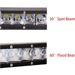 Auto Lighting 20inch 30inch 40inch 50inch Barras de luz led 4x4 Single Row Light Bar