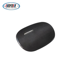 Real Dry Carbon Fiber Gas Tank Fuel Oil Cover Moulding Trim For Alfa Romeo Giulia 2017+