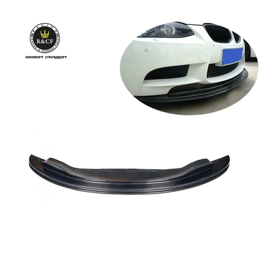 08-13 GTS-I Style carbon fiber front bumper spoiler lip splitter for BMW E92 E93 M3