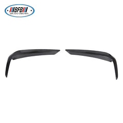 Real Dry Carbon Fiber Front Fog Lamp Eyebrows Eyelids For BMW 5 Series G30 2017 2018