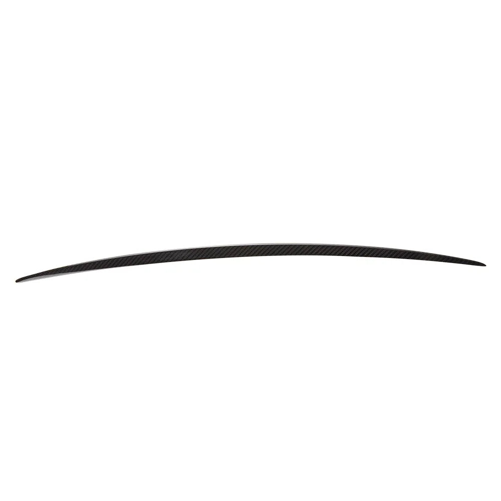 Real Dry Carbon Fiber Rear Trim Trunk Tailgate Decoration Trims For Toyota Lexus Add on style 2015-2017