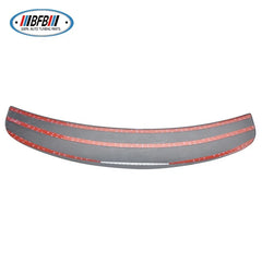 Twill Full Dry Carbon Fiber Spoiler Tail Wing Rear Spoiler Trunk Wings For Tesla Model X SUV  2014-2017