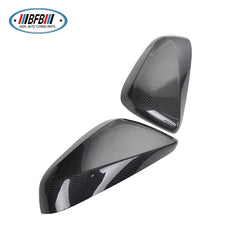 Real Dry Carbon Fiber Rear view Mirror Cover  Sticker Side Mirror Cover For  Lexus NX200 NX200t NX300h