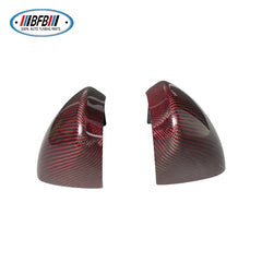 Stelvio Red Dry Carbon Add On Style Mirror Cover Sticker Side Mirror Cover For Alfa Romeo Stelvio SUV 2017-2018
