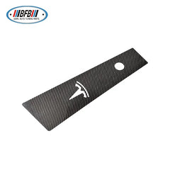 Model Y Car Real Full Carbon Fiber Window B-pillar Molding Cover Trim Add On Style For Tesla Model Y