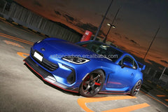 For 2022 Subaru BRZ ZD8 Carbon Fiber Front Lip RJ  Style Front Bumper Splitter Lip Spoiler Bumper Guard