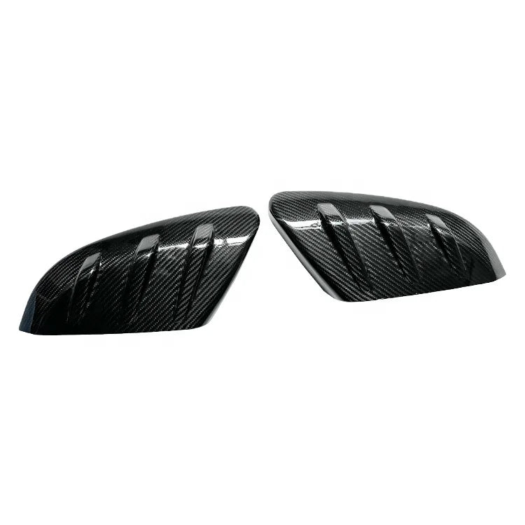 FOR  HONDA CIVIC 10TH REAL DRY CARBON ADD-ON MU STYLE SIDE MIRROR COVER REARVIEW MIRROR COVER