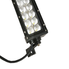 White Amber Red Blue Green Dual Colors Offroad Led Light Bar Spot Combo ATV Fog Driving 3Wire