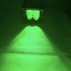 Wholesale 3inch 16W Square Amber Blue Green Red Fog Light Led Work Light
