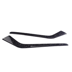 Forged Carbon Car Interior Trims Center Console Side Trim Strips for Tesla Model 3 2017up