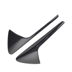 100% Real Carbon Fiber Camera Trim for Turn Signal - For Tesla Model S X 3 - Carbon Fiber Leaf Board Cover