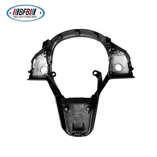 100% Real Carbon Fiber Matte Steering Wheel Cover Decoration - For Tesla Model Y 3 - One-piece Steering Wheel Cover Shell