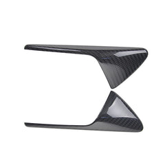 100% Real Carbon Fiber Camera Trim for Turn Signal - For Tesla Model S X 3 - Carbon Fiber Leaf Board Cover