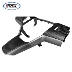 100% Real Carbon Fiber Matte Steering Wheel Cover Decoration - For Tesla Model Y 3 - One-piece Steering Wheel Cover Shell