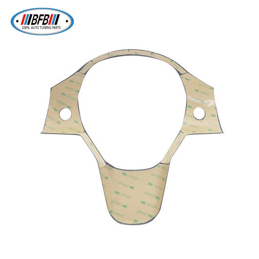 100% Real Carbon Fiber Steering Wheel Cover - For Tesla Model 3 Y - Matte Carbon Fiber One-piece Steering Wheel Cover