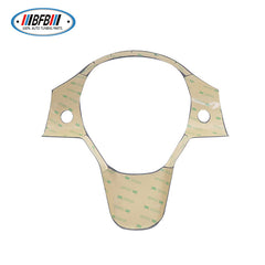 100% Real Carbon Fiber Steering Wheel Cover - For Tesla Model 3 Y - Matte Carbon Fiber One-piece Steering Wheel Cover