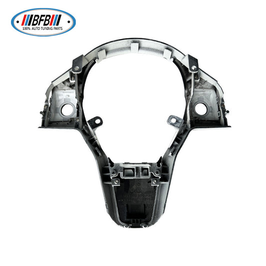 100% Real Carbon Fiber Steering Wheel Cover Replacement - For Tesla Model Y 3 - One-piece Steering Wheel Cover