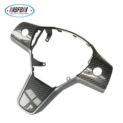 100% Real Carbon Fiber Decoration Replacement Parts - For Tesla New Model Y 3 - Integrated Steering Wheel Shell