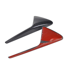 100% Real Carbon Fiber Camera Trim for Turn Signal - For Tesla Model S X 3 - Carbon Fiber Leaf Board Cover