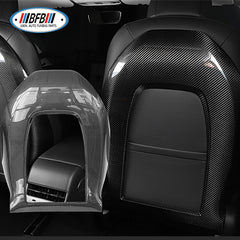 100% Real Carbon Fiber Seat Back - For Tesla Model 3 - Front Driver and Passenger Seat Back