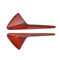 100% Real Carbon Fiber Camera Trim for Turn Signal - For Tesla Model S X 3 - Carbon Fiber Leaf Board Cover