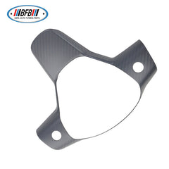 100% Real Carbon Fiber Steering Wheel Cover - For Tesla Model 3 Y - Matte Carbon Fiber One-piece Steering Wheel Cover