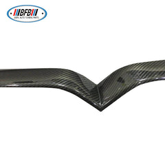 100% Real Carbon Fiber Front Lip Trim for Grille - For 16-21 Tesla Model S - Carbon Fiber Grille Grid Strip