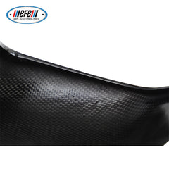 100% Real Carbon Fiber Mirror Cover for Rearview Mirror - For Tesla Model Y - Forged Marble Mirror Shell
