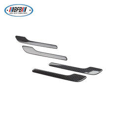 100% Real Carbon Fiber Exterior Door Handle - For Tesla Model Y 3 - Carbon Fiber Door Handle Trim New Version