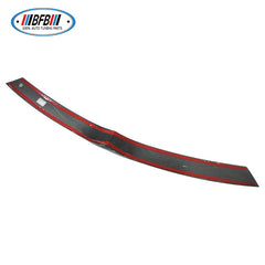 100% Real Carbon Fiber Front Lip and Grille Trim - For Tesla Model X - Carbon Fiber Grille Mesh Bright Strip
