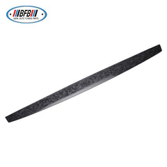 100% Real Carbon Fiber Dashboard Panel Protector - For Tesla Model Y - Marble Forged Pattern Model 3