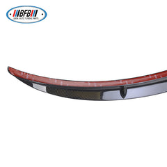 100% Real Carbon Fiber Rear Spoiler - For Tesla Model 3 - Factory High Performance Carbon Fiber Diffuser Tail Wing Modification Parts