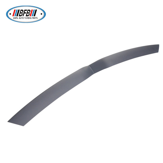 100% Real Carbon Fiber Front Lip Mesh Trim Frame - For Tesla Model X - Matte Carbon Fiber Mesh Grille Bright