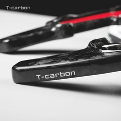 T-Carbon Glass Fiber Steering Wheel Shift Paddle For BMW M Series M3 M4 M5 M6 Carbon Firber Paddle Shifter