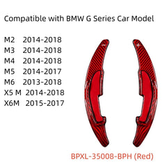 T-Carbon Glass Fiber Steering Wheel Shift Paddle For BMW M Series M3 M4 M5 M6 Carbon Firber Paddle Shifter