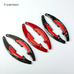 T-Carbon Glass Fiber Steering Wheel Shift Paddle For BMW M Series M3 M4 M5 M6 Carbon Firber Paddle Shifter