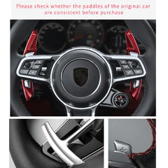T-carbon Car Steering Wheel Shift Extension Paddle Shifter For Porsche 911 991 Boxster Cayman 718 Cayenne Macan Panamera 911 981