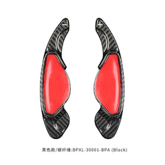 T-carbon Carbon Fiber Car Steering Wheel Shift Paddle Shifter For Land Rover Range Rover Discovery Jaguar XJ XE XFL XF