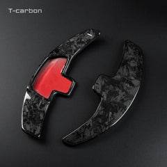 T-carbon Carbon Fiber Steering Wheel Extension Paddle Shift For Mercedes Benz AMG A45 C63 CLA45 GLE GLA CLS GLS W205 W213