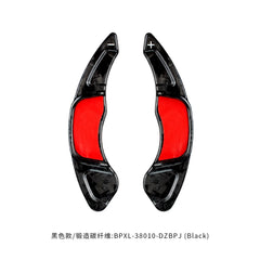 T-carbon Carbon Fiber Steering Wheel Shift Paddle Shifter For Volkswagen VW Golf MK7 MK7.5 R GTI GTD Polo 6R GTI Scirocco 15-20