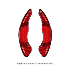 T-carbon Carbon Fiber Steering Wheel Shift Paddle Shifter For Volkswagen VW Golf MK7 MK7.5 R GTI GTD Polo 6R GTI Scirocco 15-20