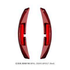 T-carbon Steering Wheel Extension Paddle Shifter For Porsche Panamera 911 Cayenne 992 2021 Carbon Fiber Shift Paddle Shifters