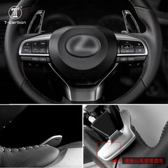 T-carbon Steering Wheel Paddle Shift For Lexus GS250 ES250 RX250 RX Shift Extension Paddles Shifter