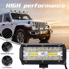 Tripcraft 3-row Led Light Bar 4x4 Offroad Combo Beam For Cars Off road SUV ATV Tractor Boat Trucks Excavator 12V 24V Work Lights